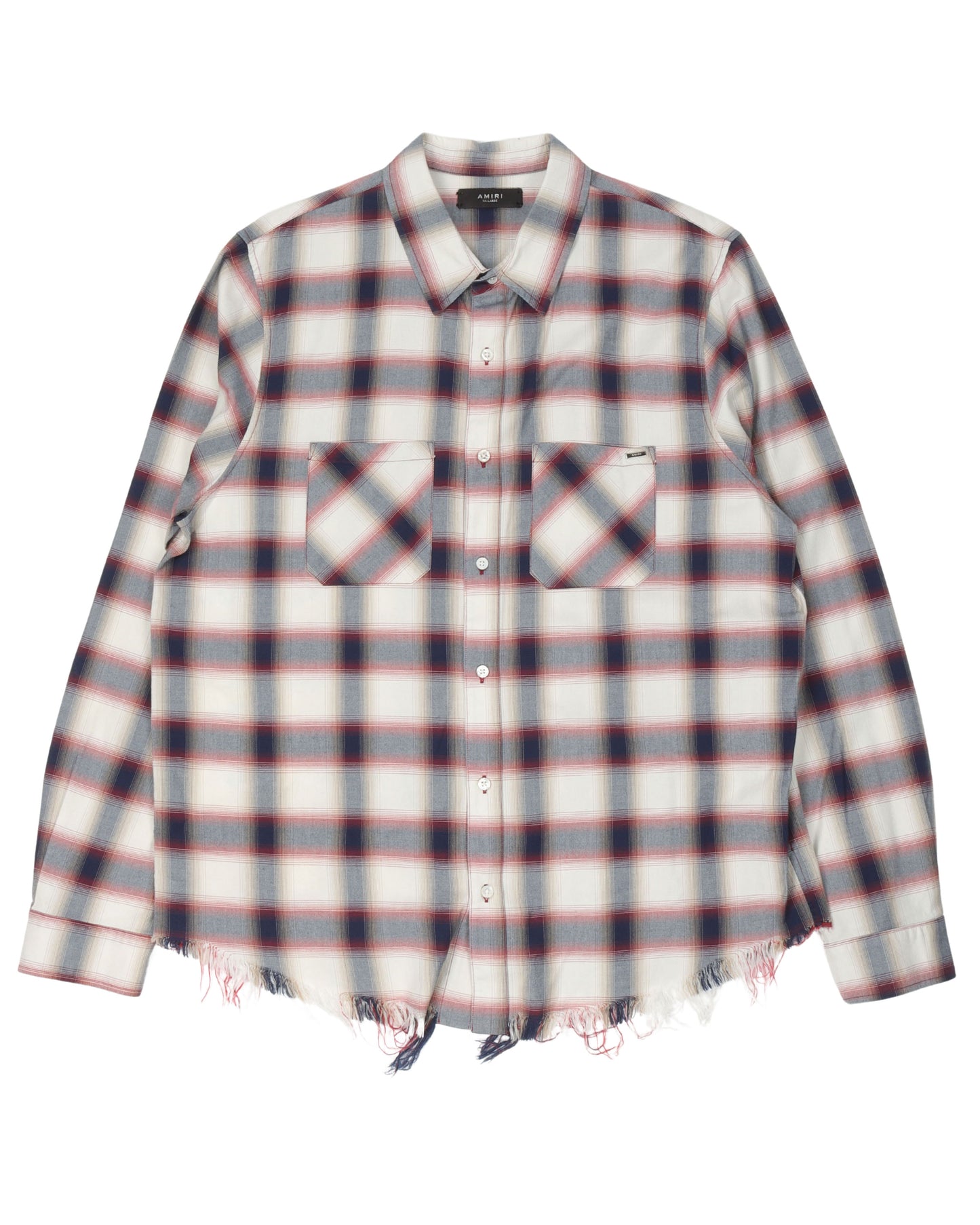 Logo Plaid Pocket Shirt