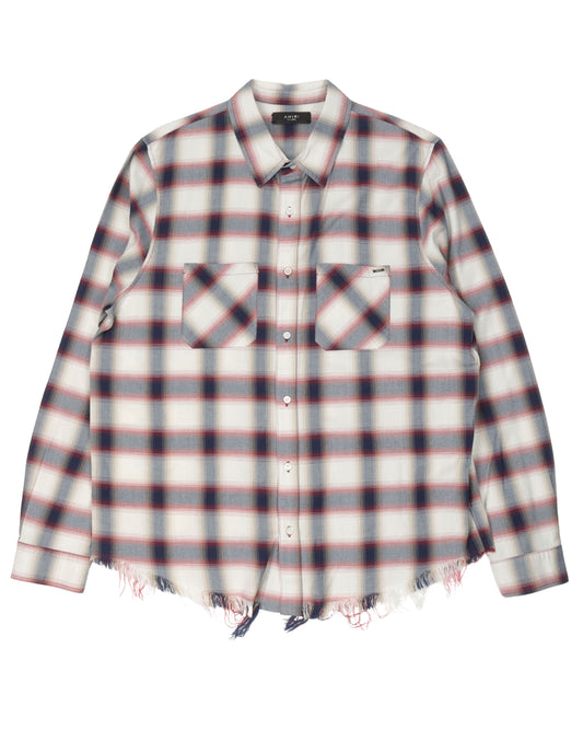 Logo Plaid Pocket Shirt