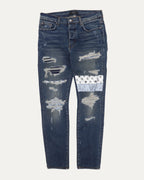 Paisley Art Patch Jeans