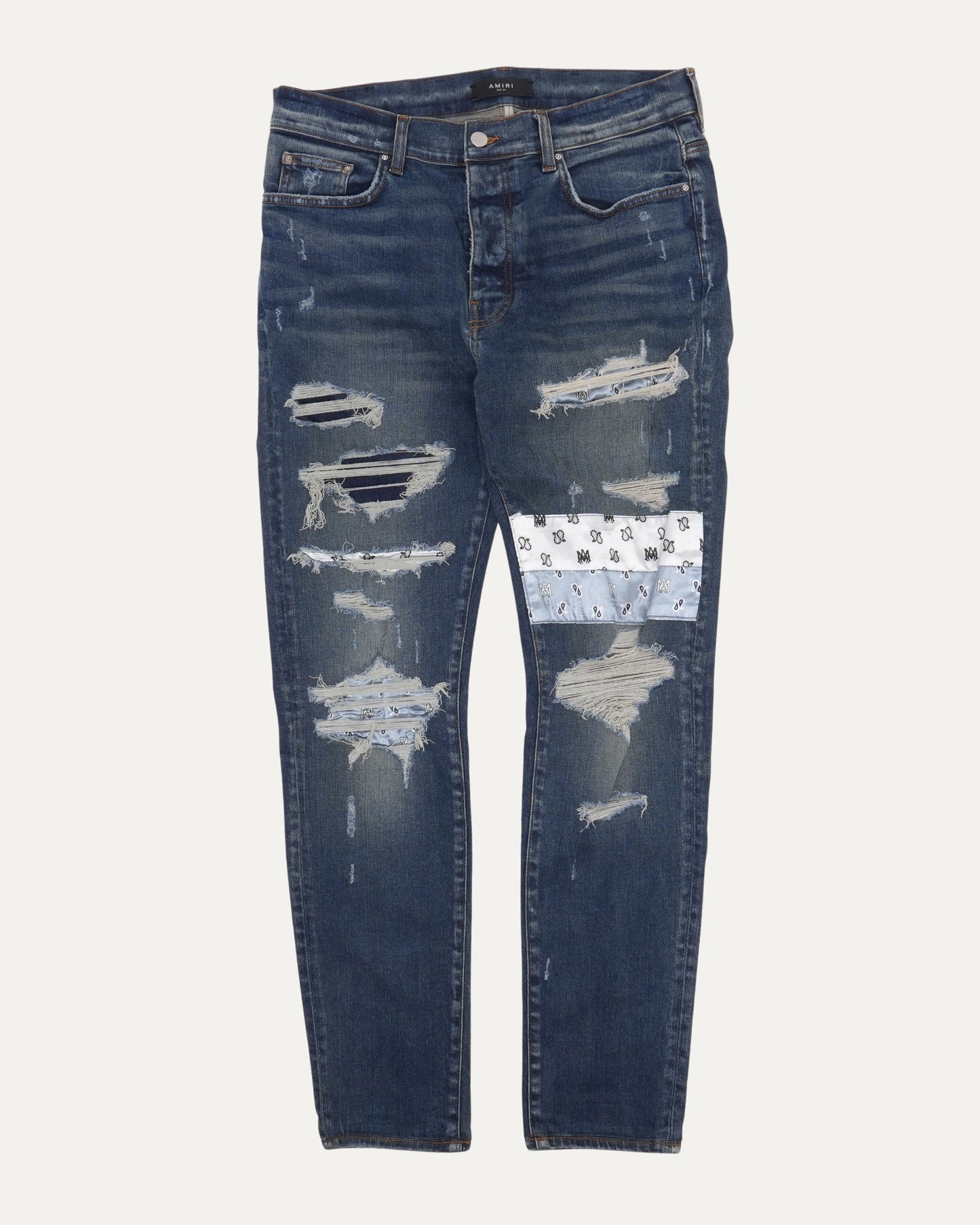 Paisley Art Patch Jeans