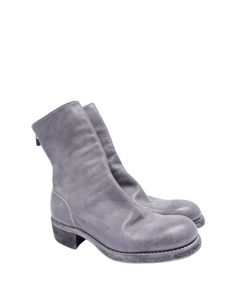 Kangaroo Leather 796 Back Zip Boot