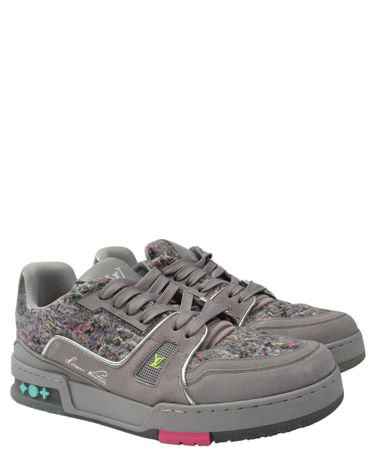 Felt Trainer Sneaker Low