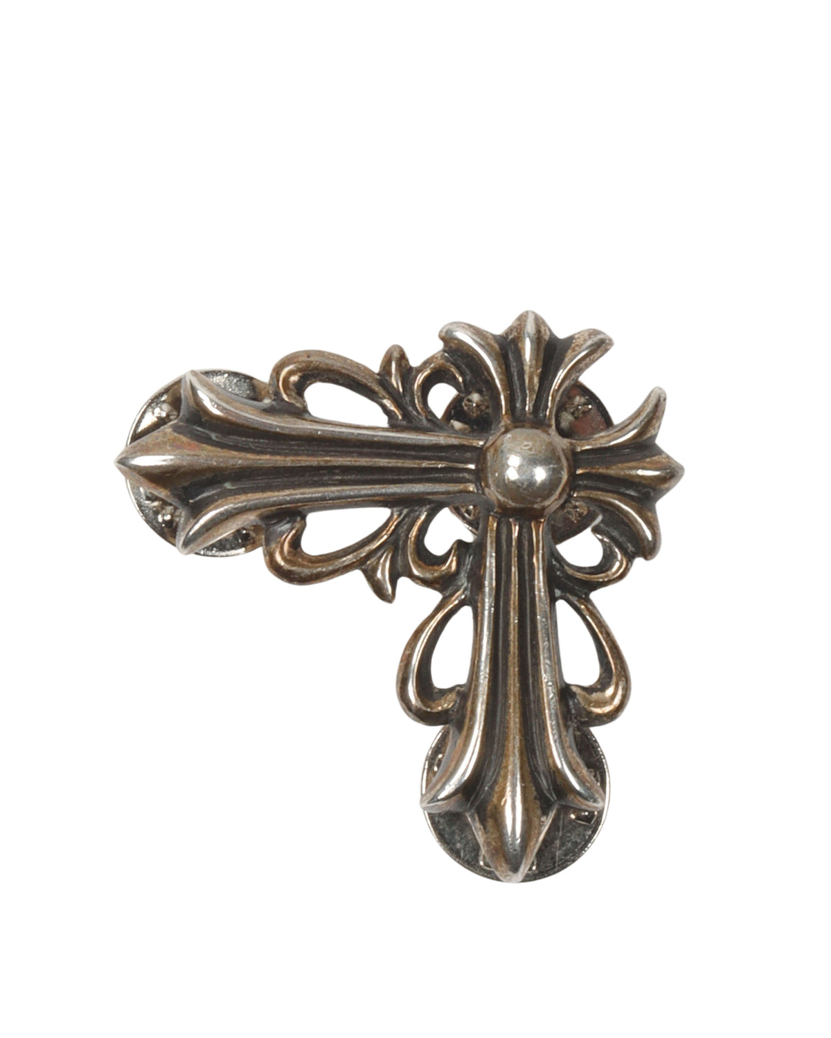 Silver L-Cross Pin