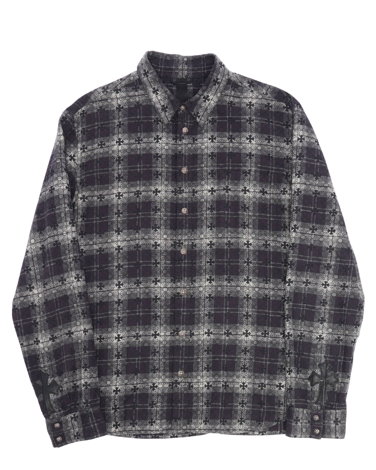 Cross Patch Flannel Shirt
