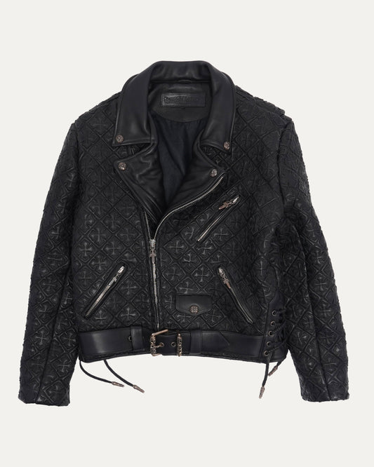 JJ Dean Mathematical Leather Jacket