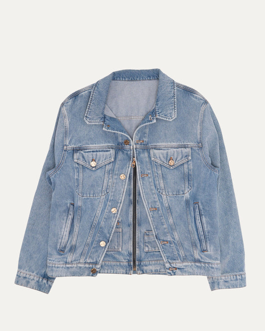 Plain Rainbow XIX Denim Jacket.