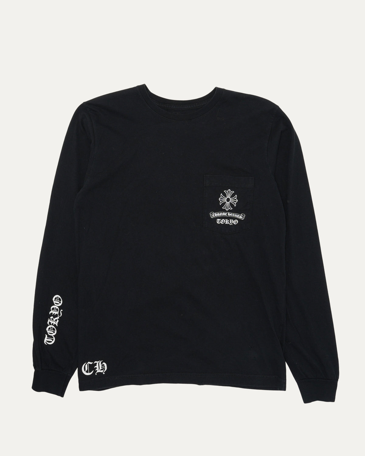 Tokyo Horseshoe Logo Pocket Long Sleeve T-Shirt