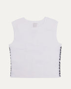 Intarsia Spell Out Tank Top
