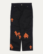 Cross Patch Double Knee Carpenter Pants