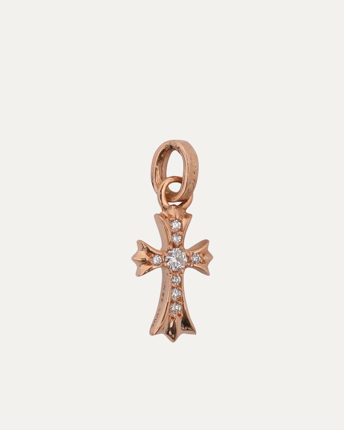 Gold Diamond Baby Fat Pendant