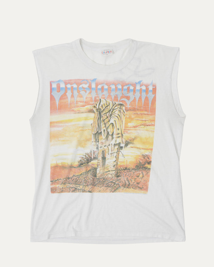 Onslaught Shellshock Cutoff Tank Top