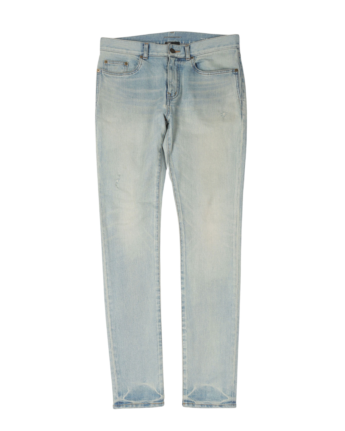 Light Wash Distressed Jeans