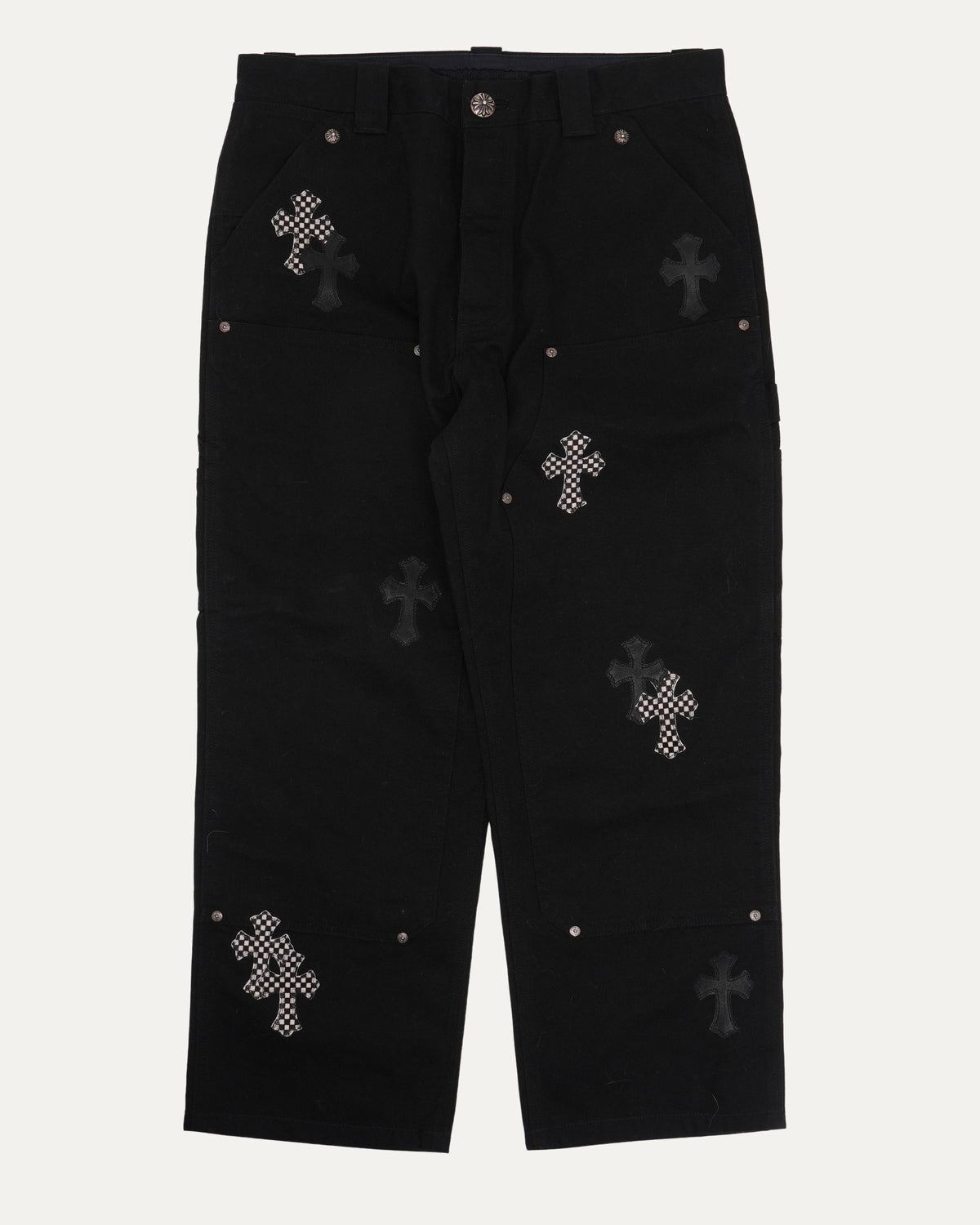 Cross Patch Double Knee Carpenter Pants