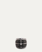 Oval Cross Ring