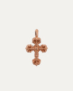 22k Gold Filigree Cross Pendant