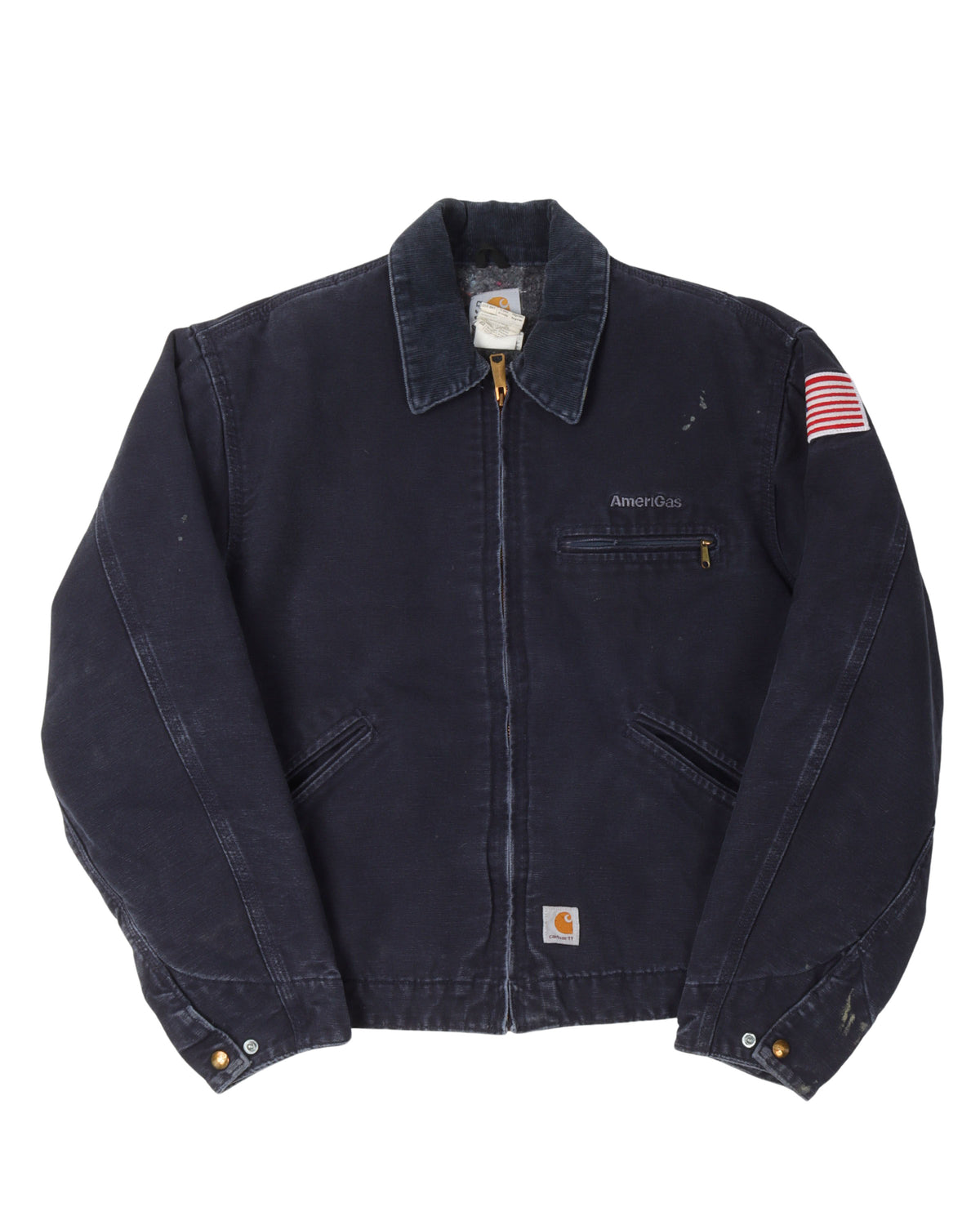 Carhartt Detroit Jacket with American Flag Patch