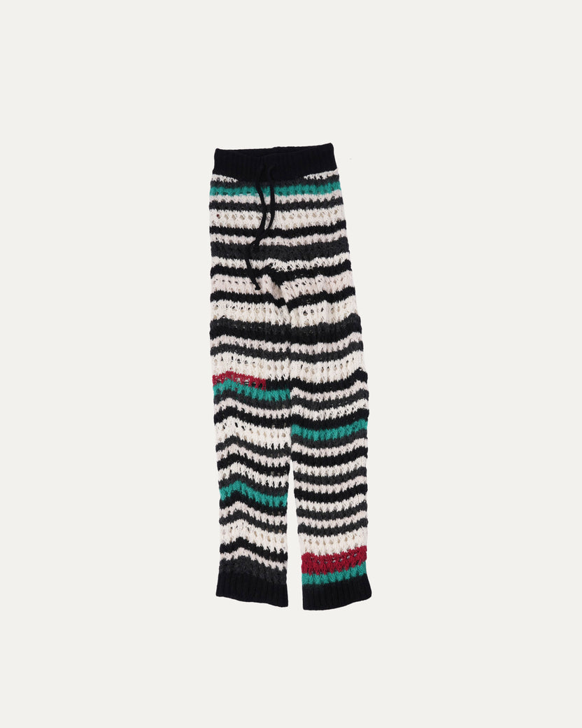 Multicolor Crochet Sweatpants