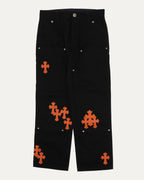 Cross Patch Double Knee Carpenter Pants