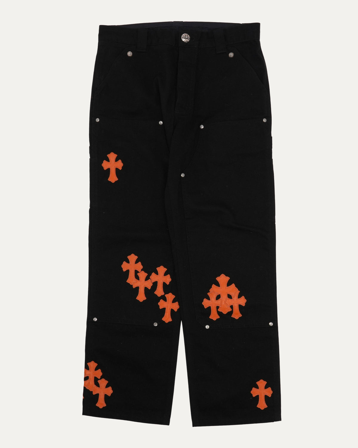 Cross Patch Double Knee Carpenter Pants