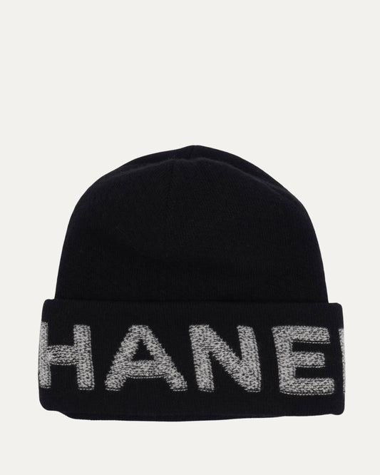 Logo Cashmere Blend Beanie