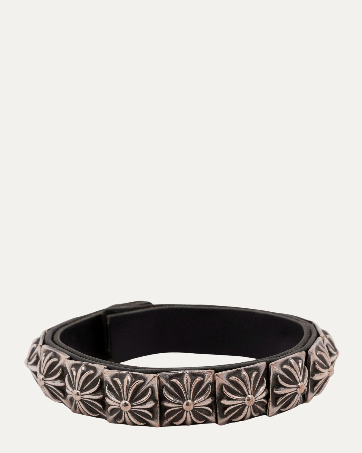 Pyramid Stud Leather Bracelet