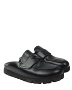 Lug Sole Loafer Mule