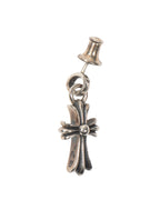 Medium Dangling Cross Earring