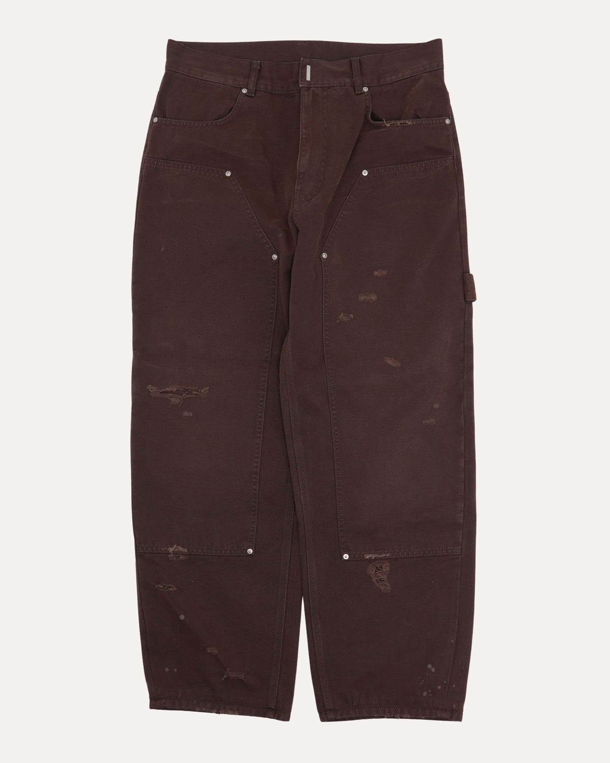 Distressed Double Knee Pants