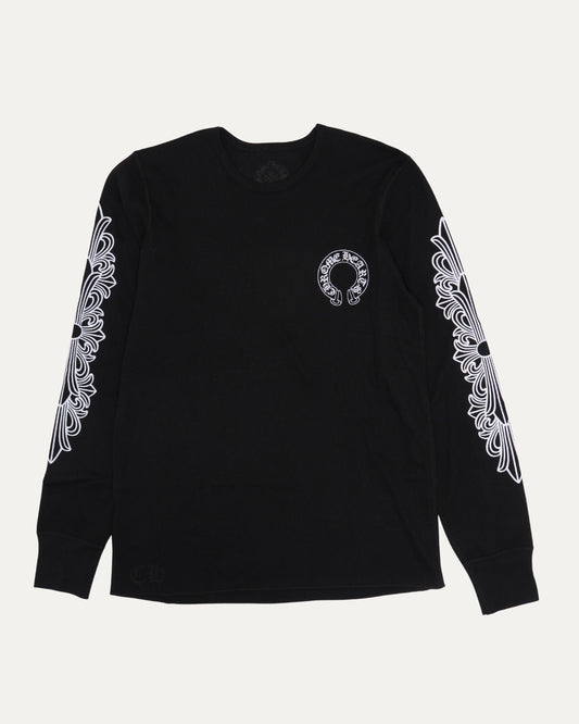 Horseshoe Logo Thermal Long Sleeve T-Shirt