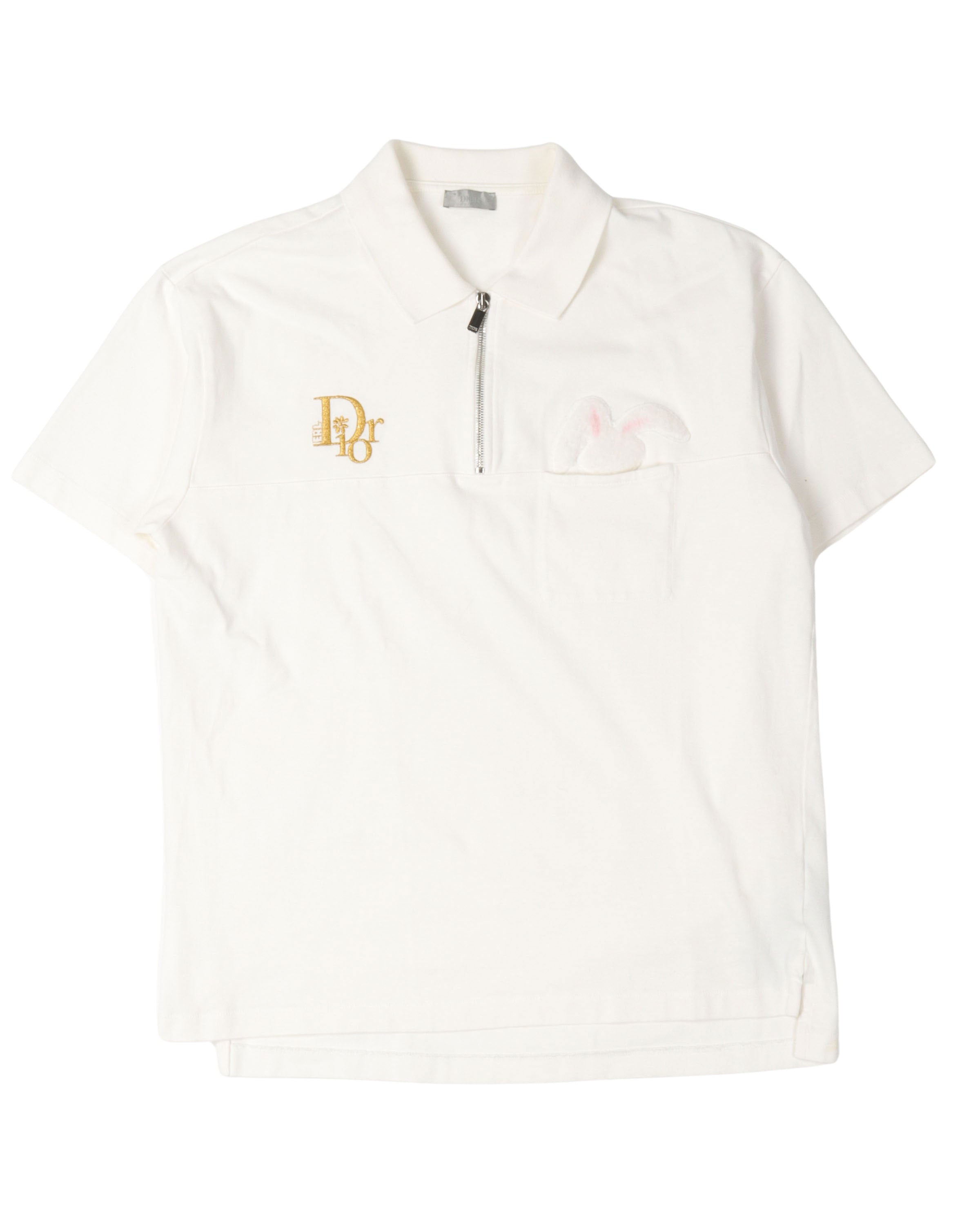 ERL Zipped Collar Polo Shirt