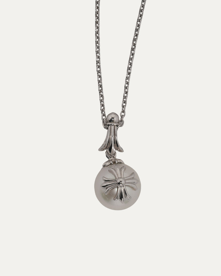 Mikimoto South Sea Pearl Pendant with White Gold Necklace