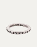 Thin True Fucking Punk Stud Plus Cross Ring