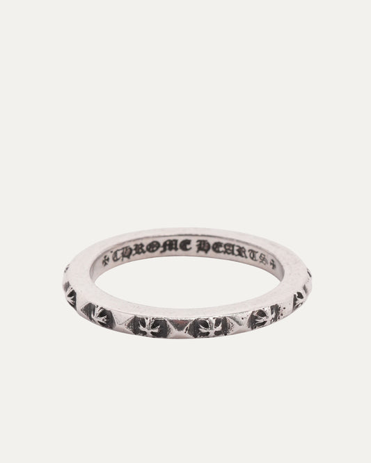 Thin True Fucking Punk Stud Plus Cross Ring