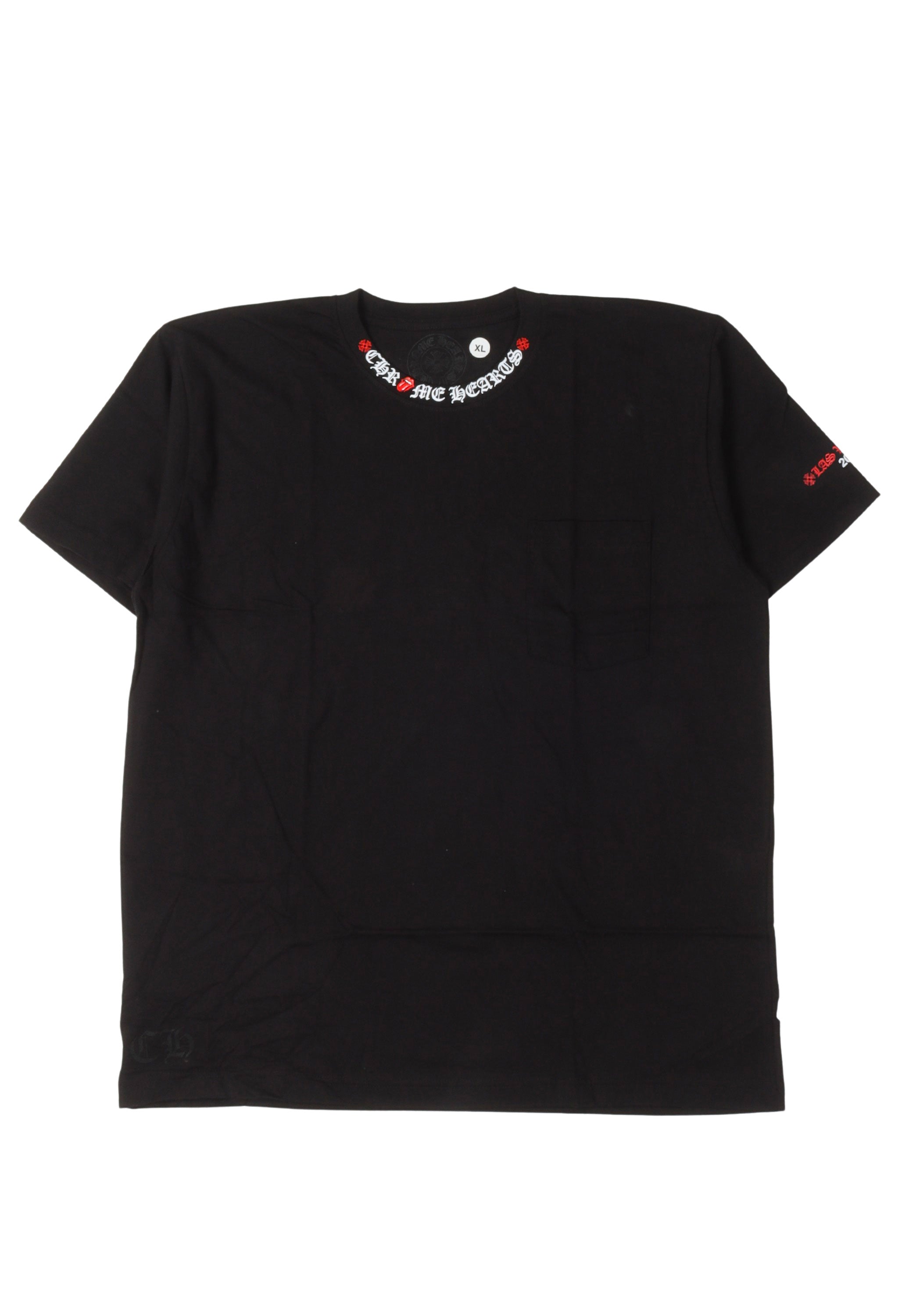 Rolling Stones Neck Logo T-Shirt