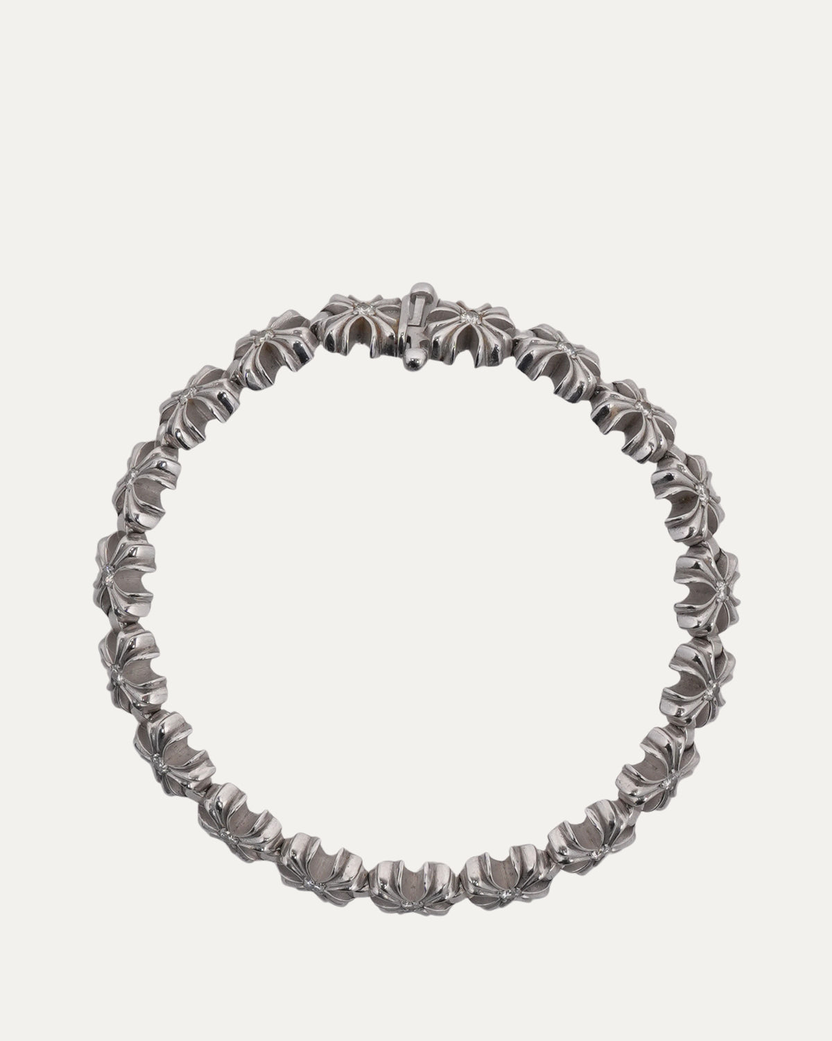 Diamond Tiny Plus Cross Bracelet
