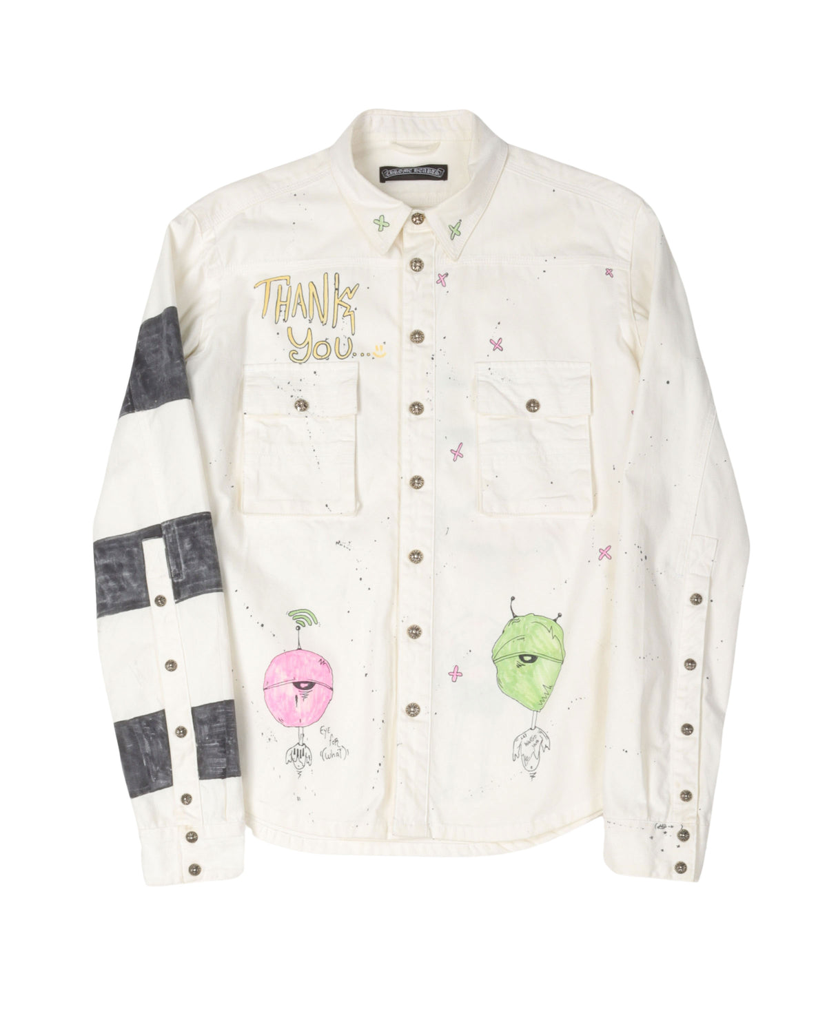 Painted Matty Boy Canvas Shirt