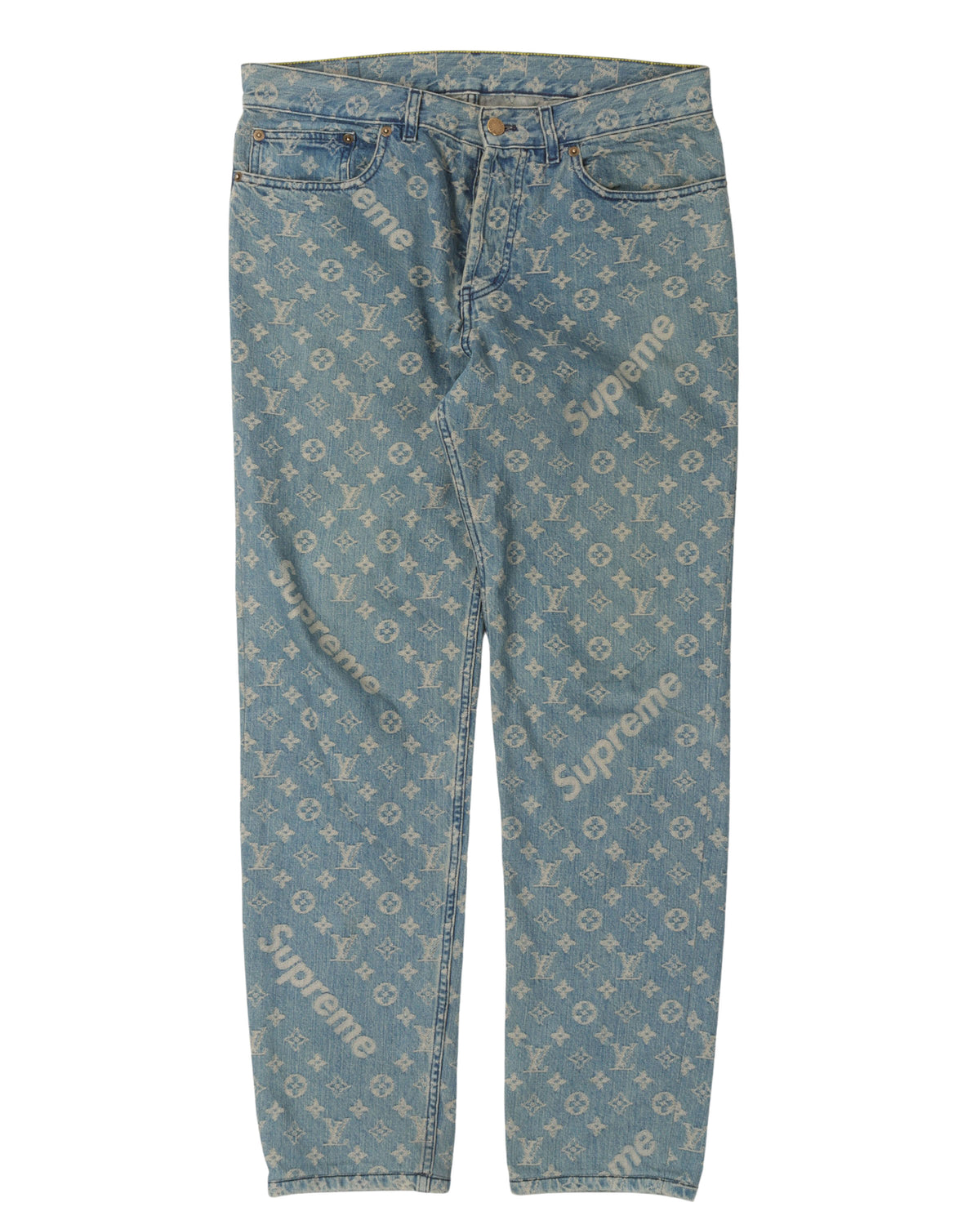 Supreme Monogram Denim Jeans