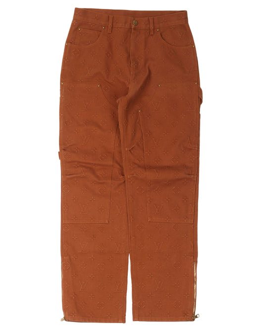 Monogram Double Knee Carpenter Pants