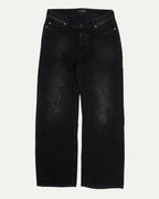 Distressed Black Jeans