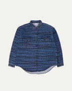 Printed Denim Overshirt