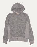 Rayon Blend Zip Up Hoodie