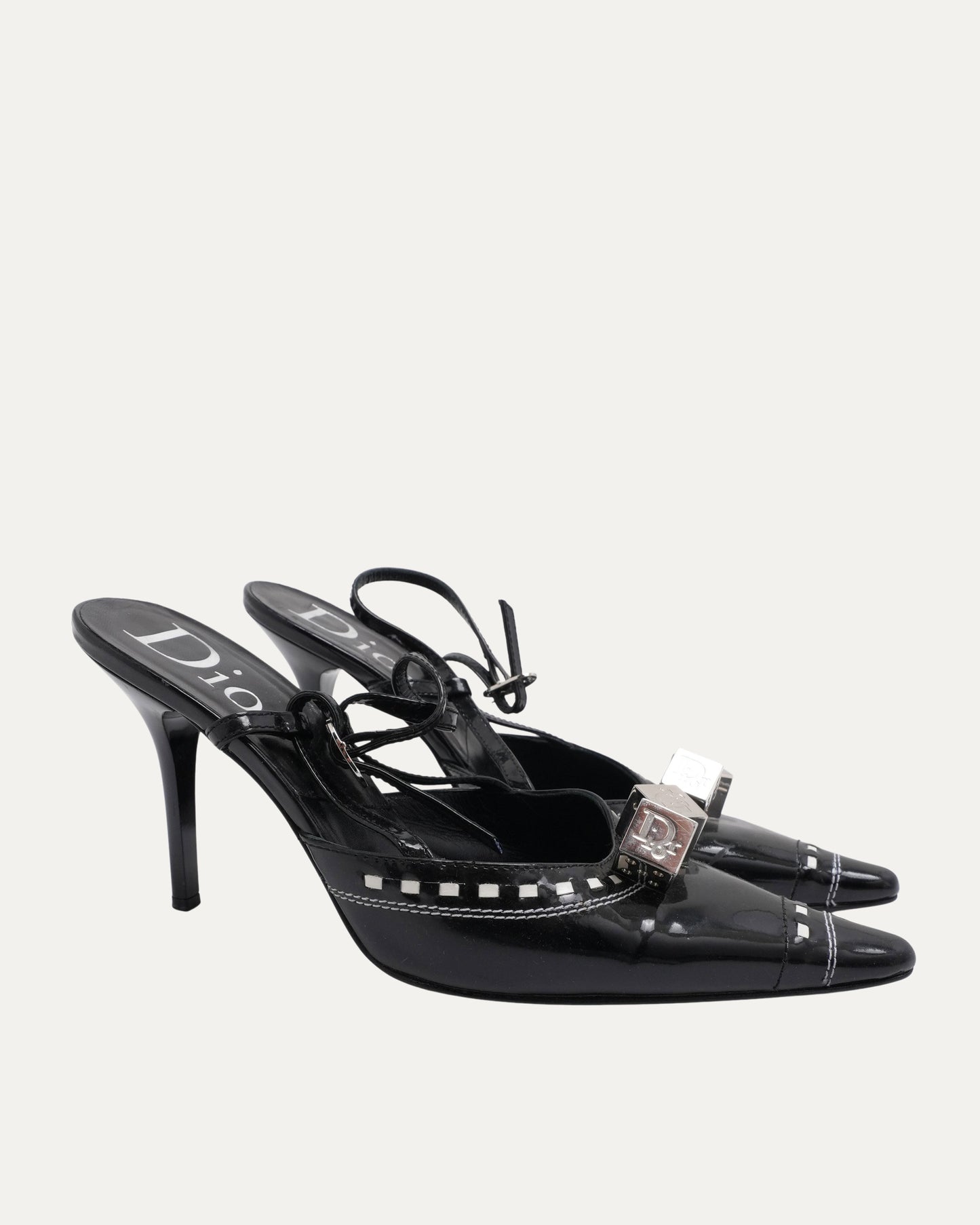 FW 2004 Patent Leather Dice Shoes
