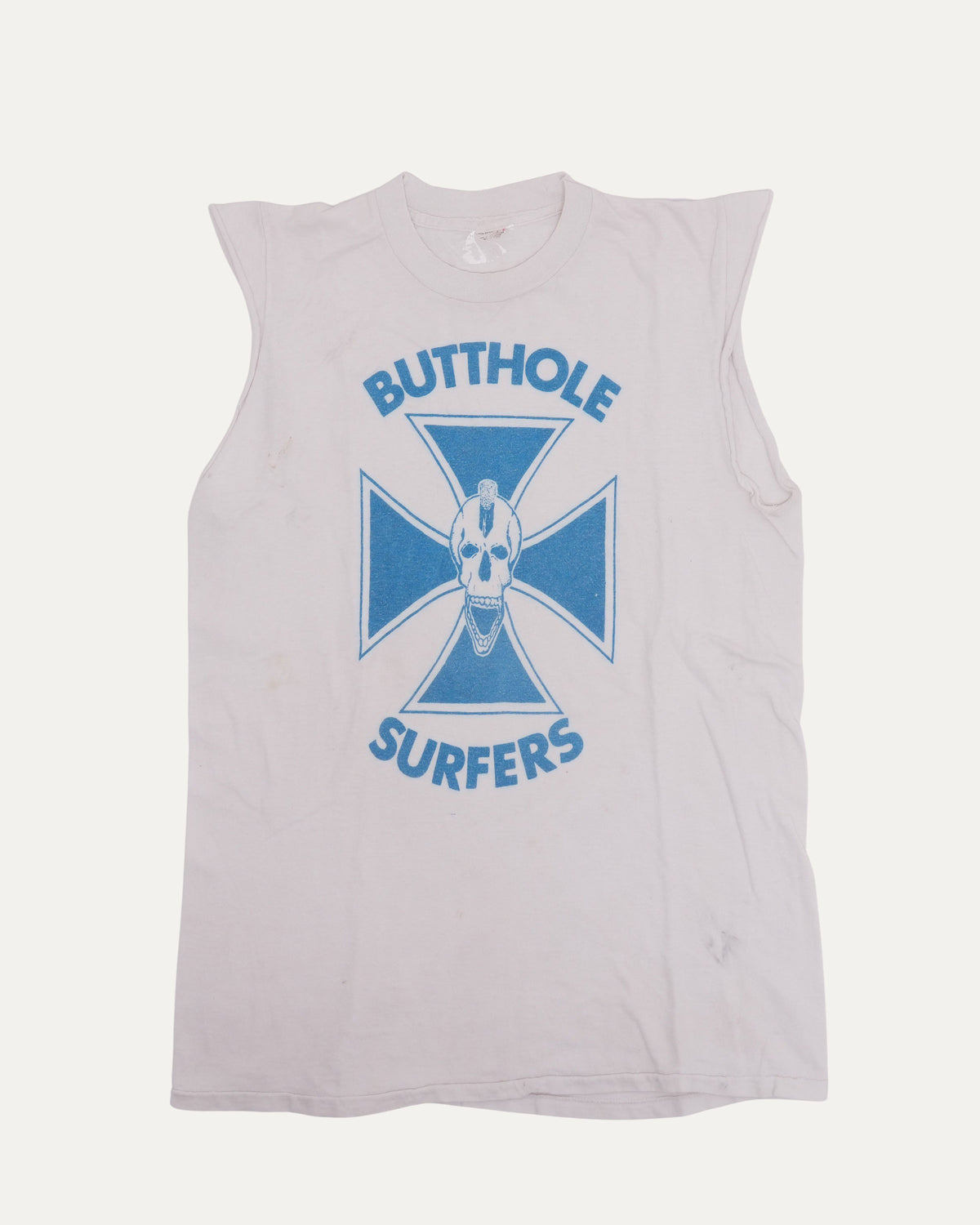 Butthole Surfers Skull Cross Cutoff T-Shirt