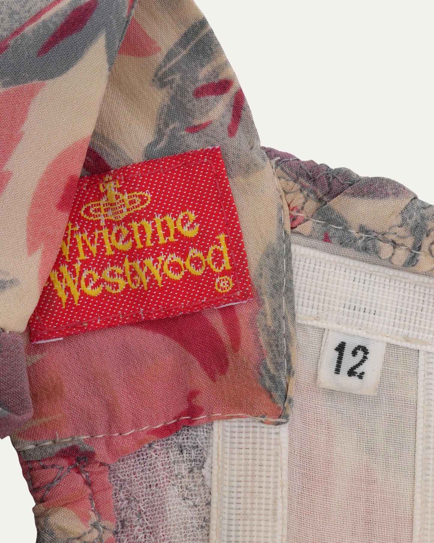 1988 Runway Floral Corset