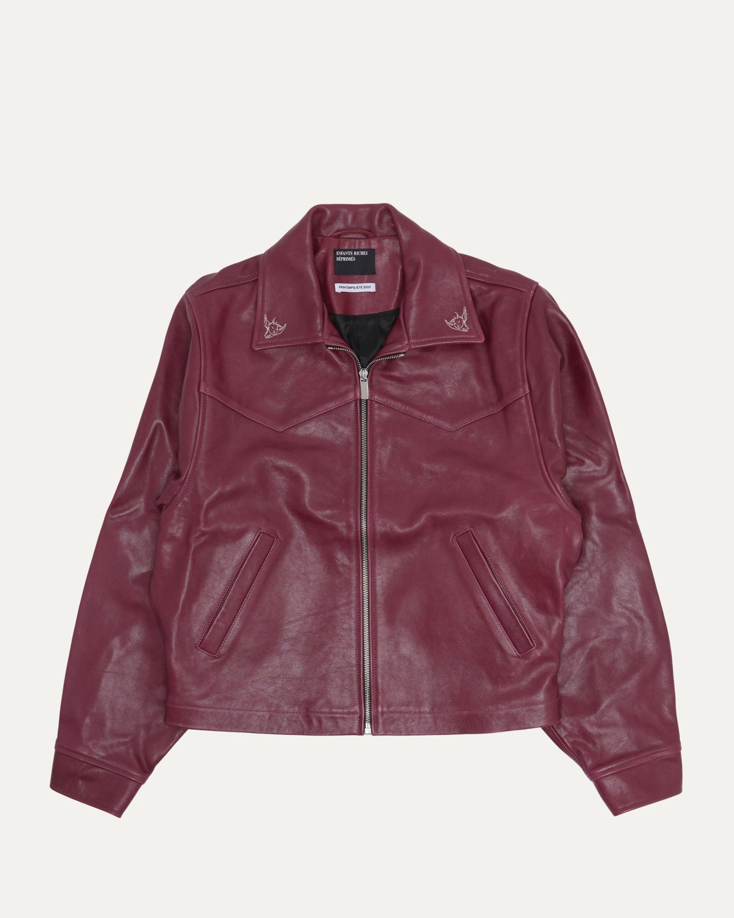 Principe de l'Amour Western Leather Jacket