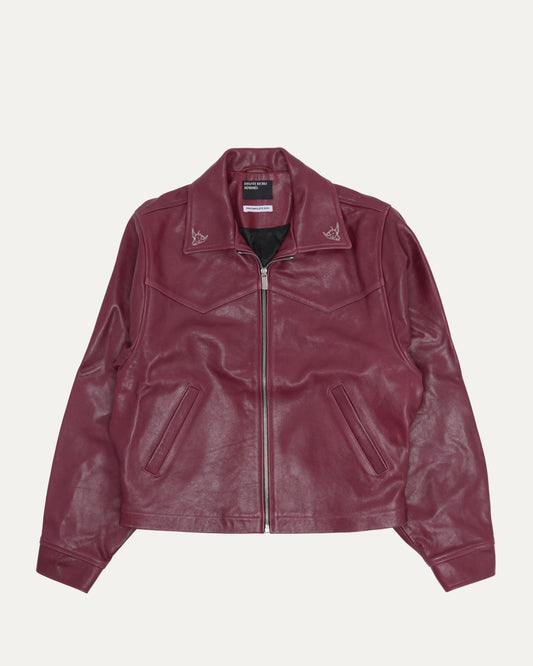 Principe de l'Amour Western Leather Jacket