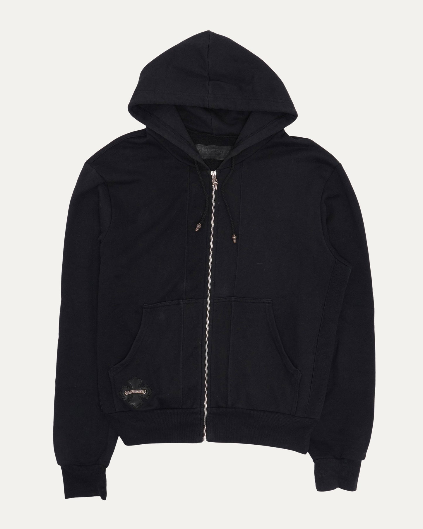 Vintage Horseshoe Logo Patch Zip Up Hoodie