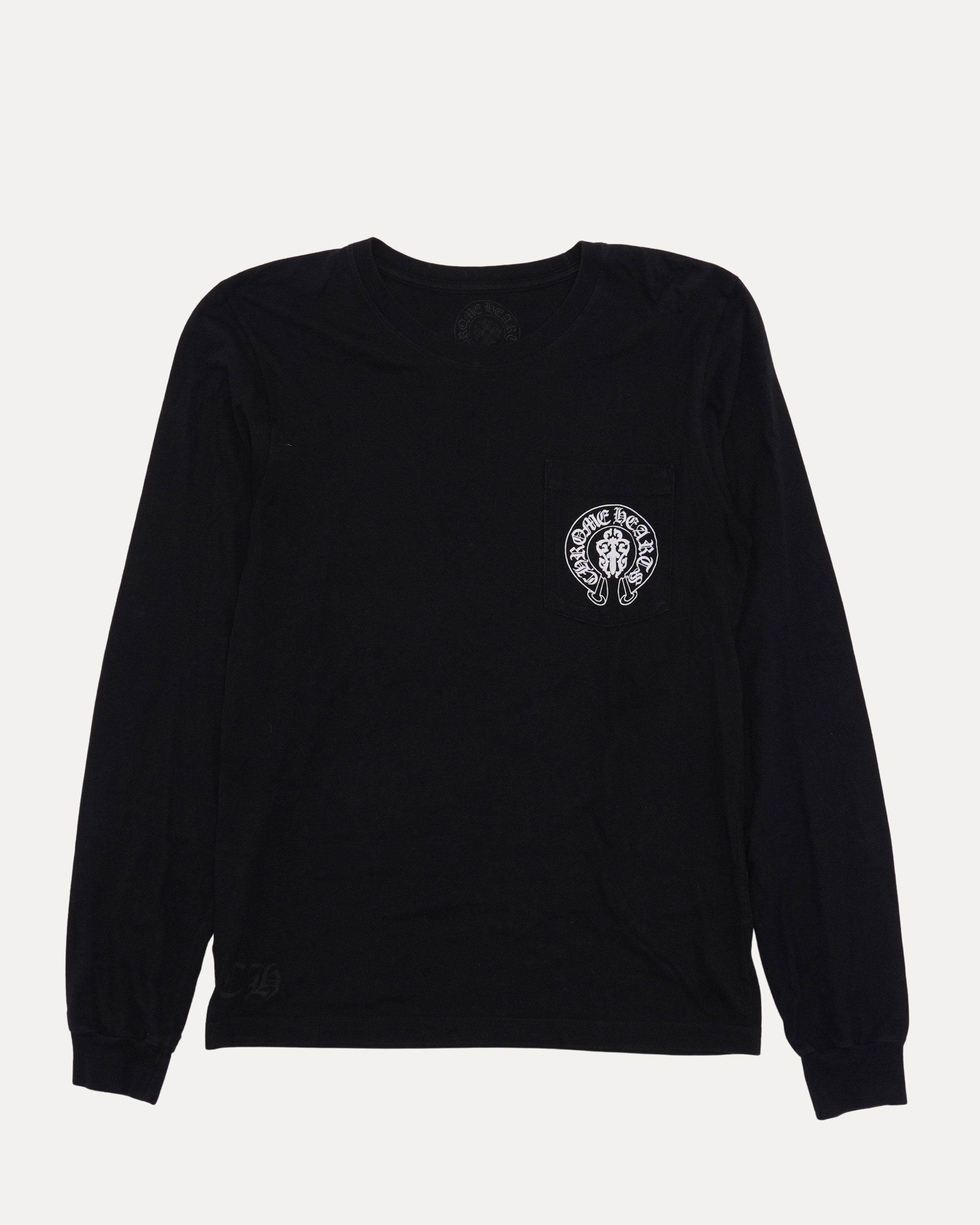 Chrome Hearts American Flag Long Sleeve Pocket T-Shirt – Justin Reed