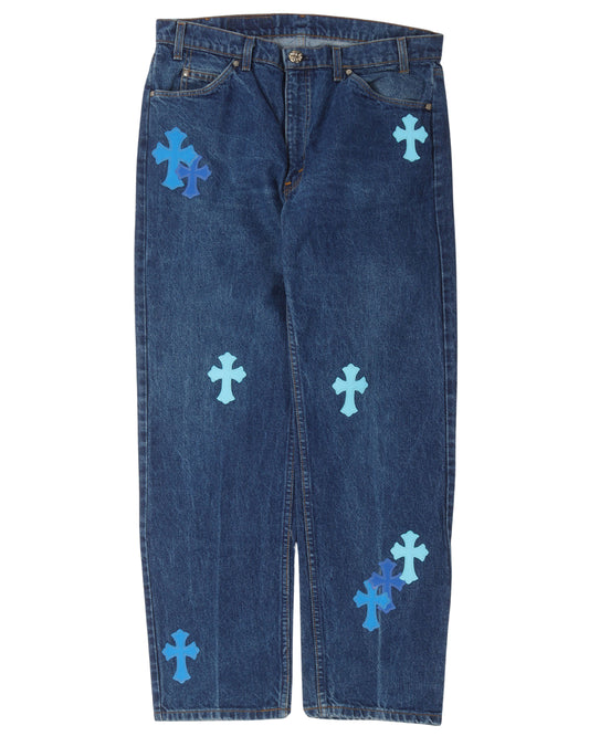Levi's Orange Tab Cross Patch Jeans