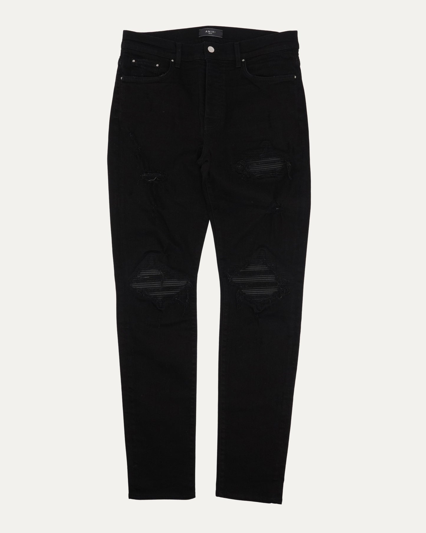 Repaired Distressed MX1 Jeans